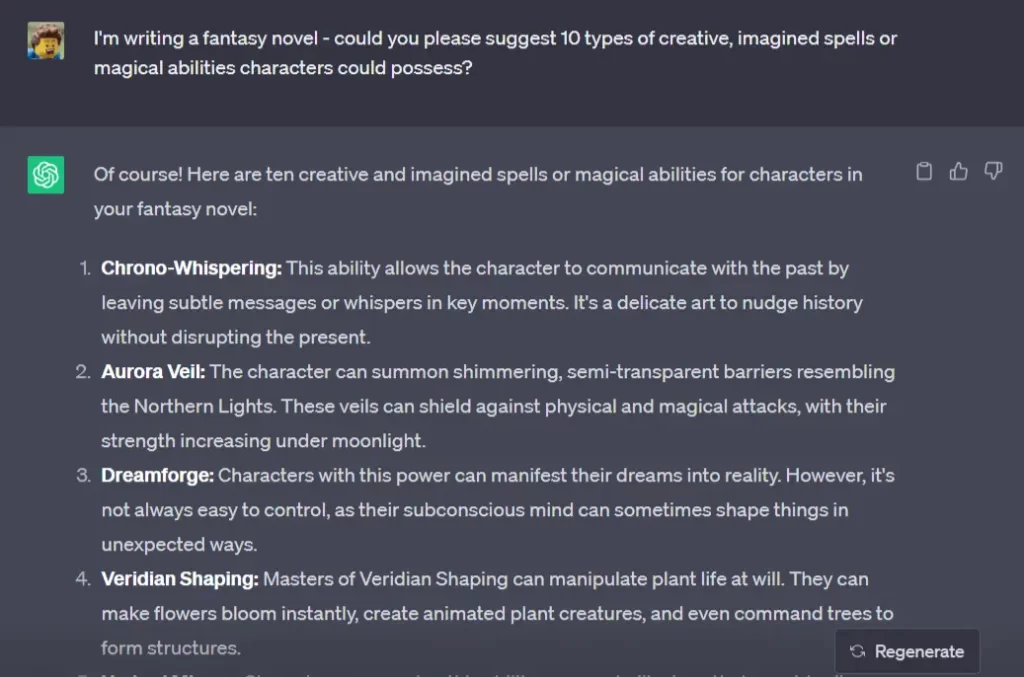 Best ChatGPT Prompt for Writing a Fantasy Novel