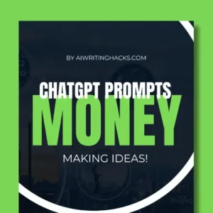 ChatGPT Money Prompts